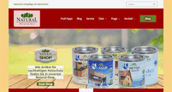 Desktop Screenshot of natural-farben.de